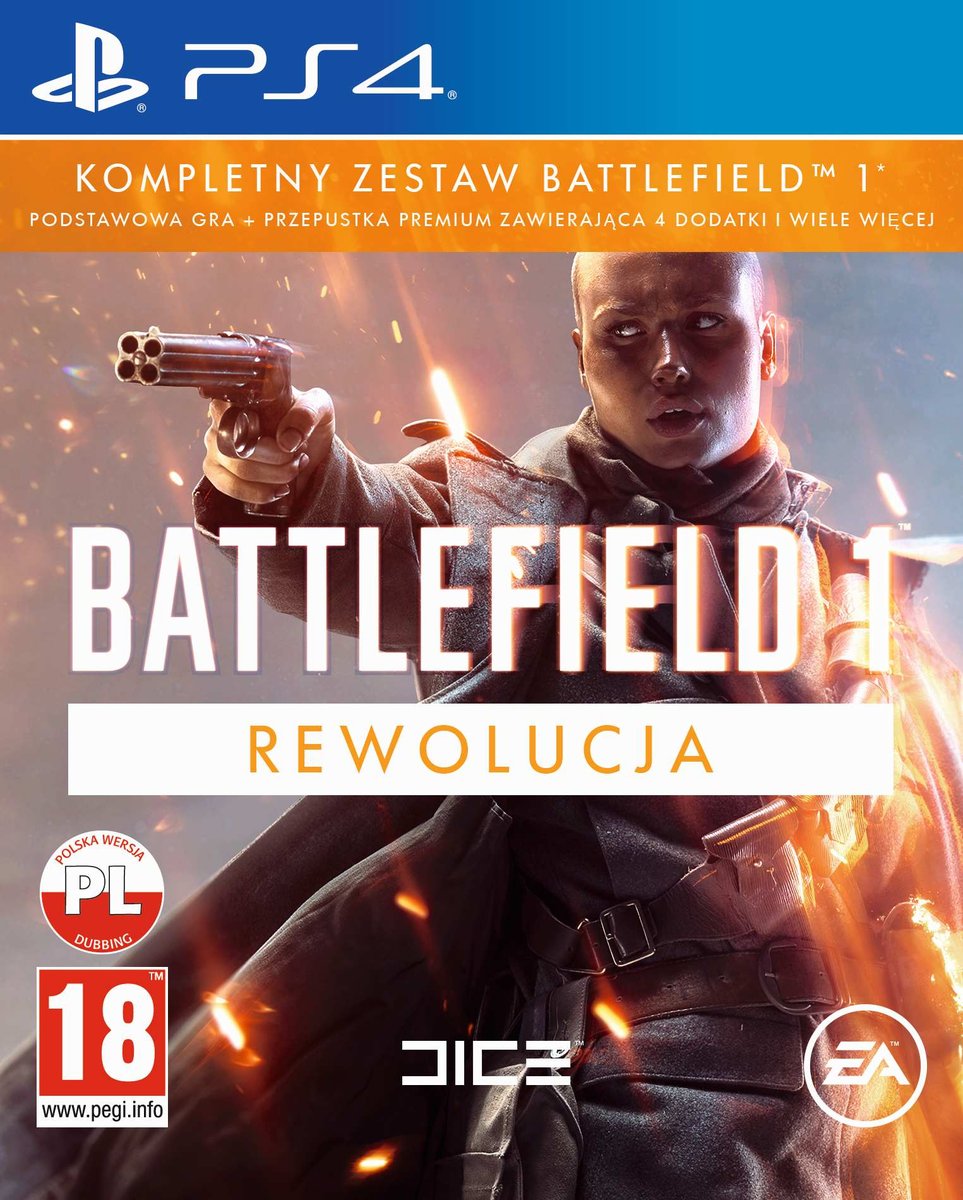 Battlefield 1 Rewolucja GRA PS4