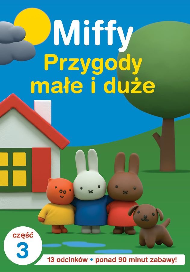 Miffy Przygody małe i duże Część 3 DVD Wysyłka 08.11