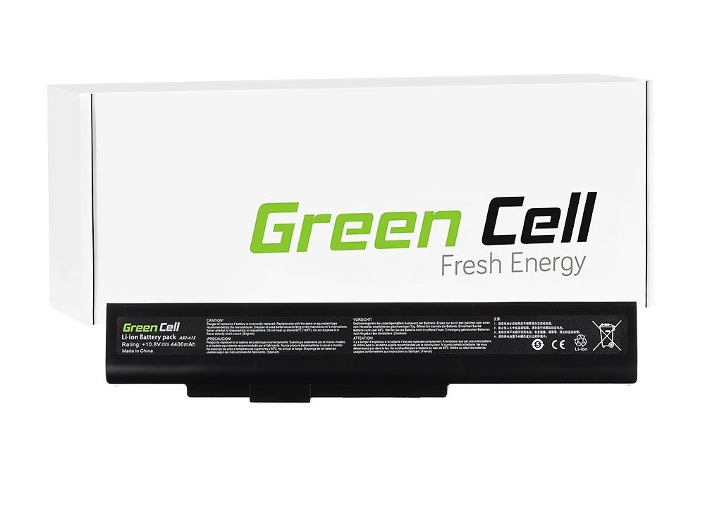 Bateria Green Cell A32-A15 do MSI CR640 CX640, Medion Akoya E6221 E7220 E7222 P6634 P6815, Fujitsu LifeBook N532 NH532