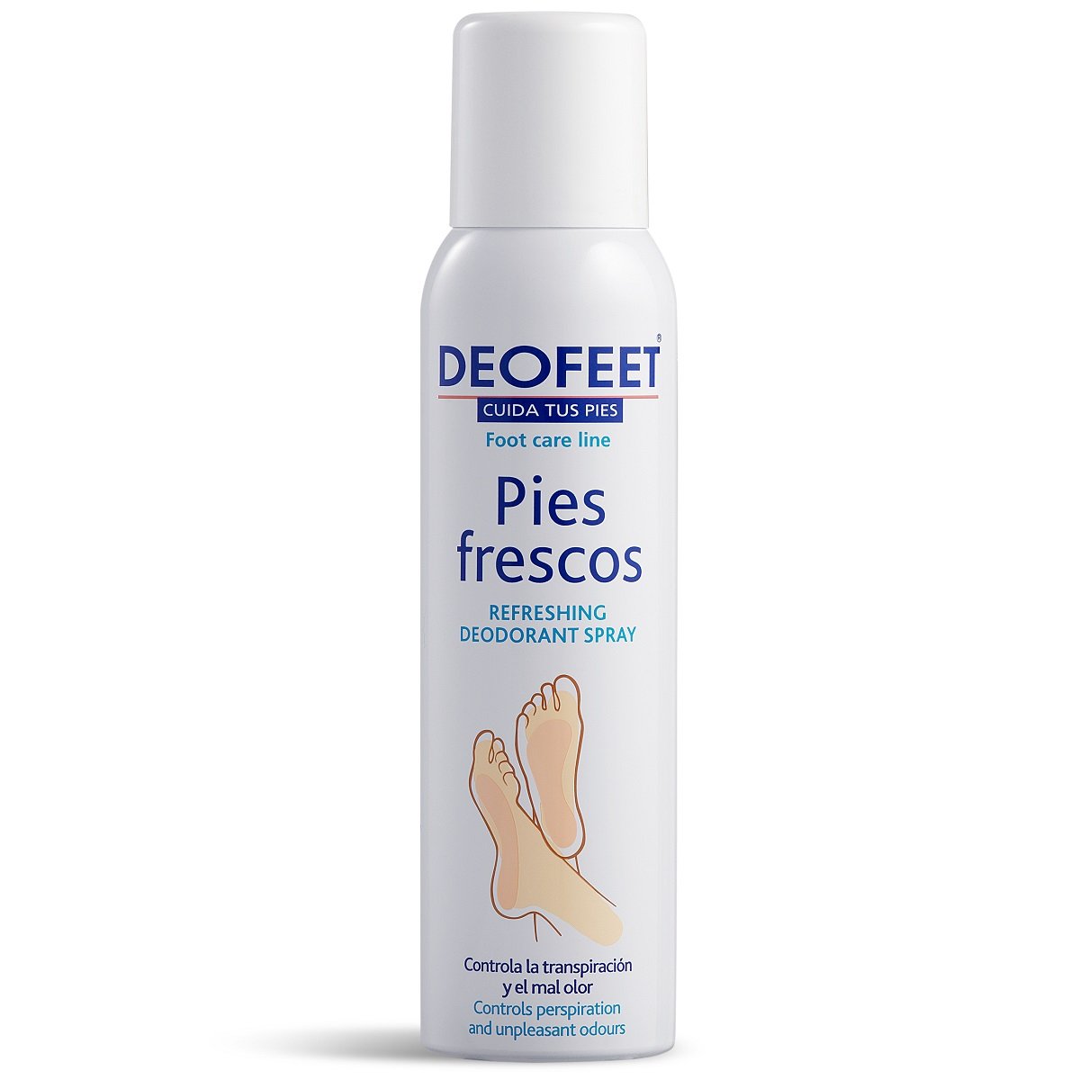 MONPLER Doefeet dezodorant do stóp w sprayu o potrójnym działaniu 150 ml
