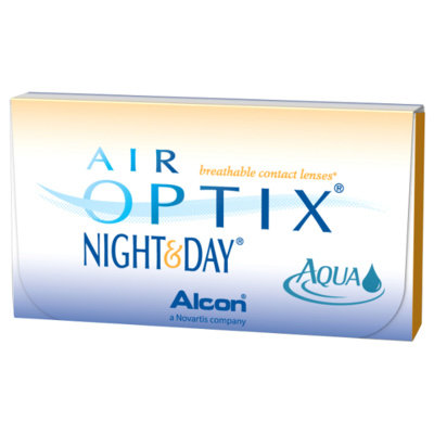 Фото - Окуляри та контактні лінзи Alcon Air Optix Night and Day Aqua - 3 sztuki 