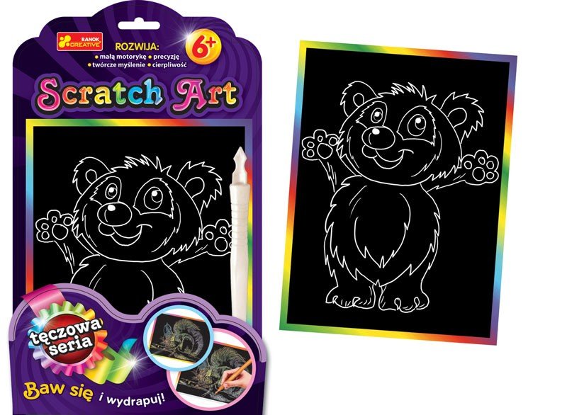 Ranok Creative Scratch art panda