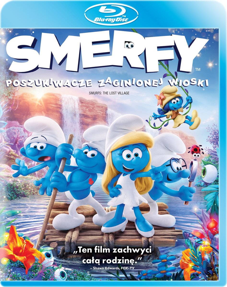 Imperial CinePix Smerfy 3 Poszukiwacze zaginionej wioski DVD + VCD Wysyłka 15.11
