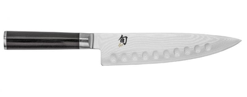Kai Nóż szefa karbowany Shun, 20 cm