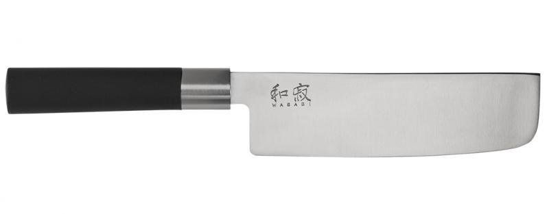 Kai Nóż Nakiri Wasabi Black, 16 cm