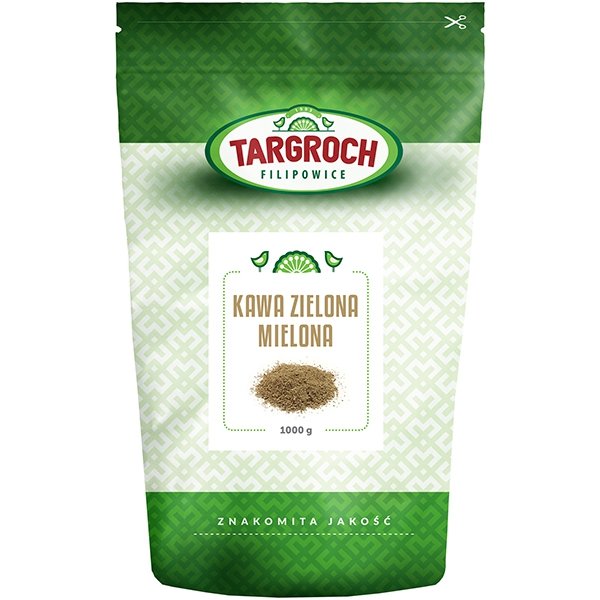 Targroch Kawa zielona mielona TARGROCH Arabica, 1000 g