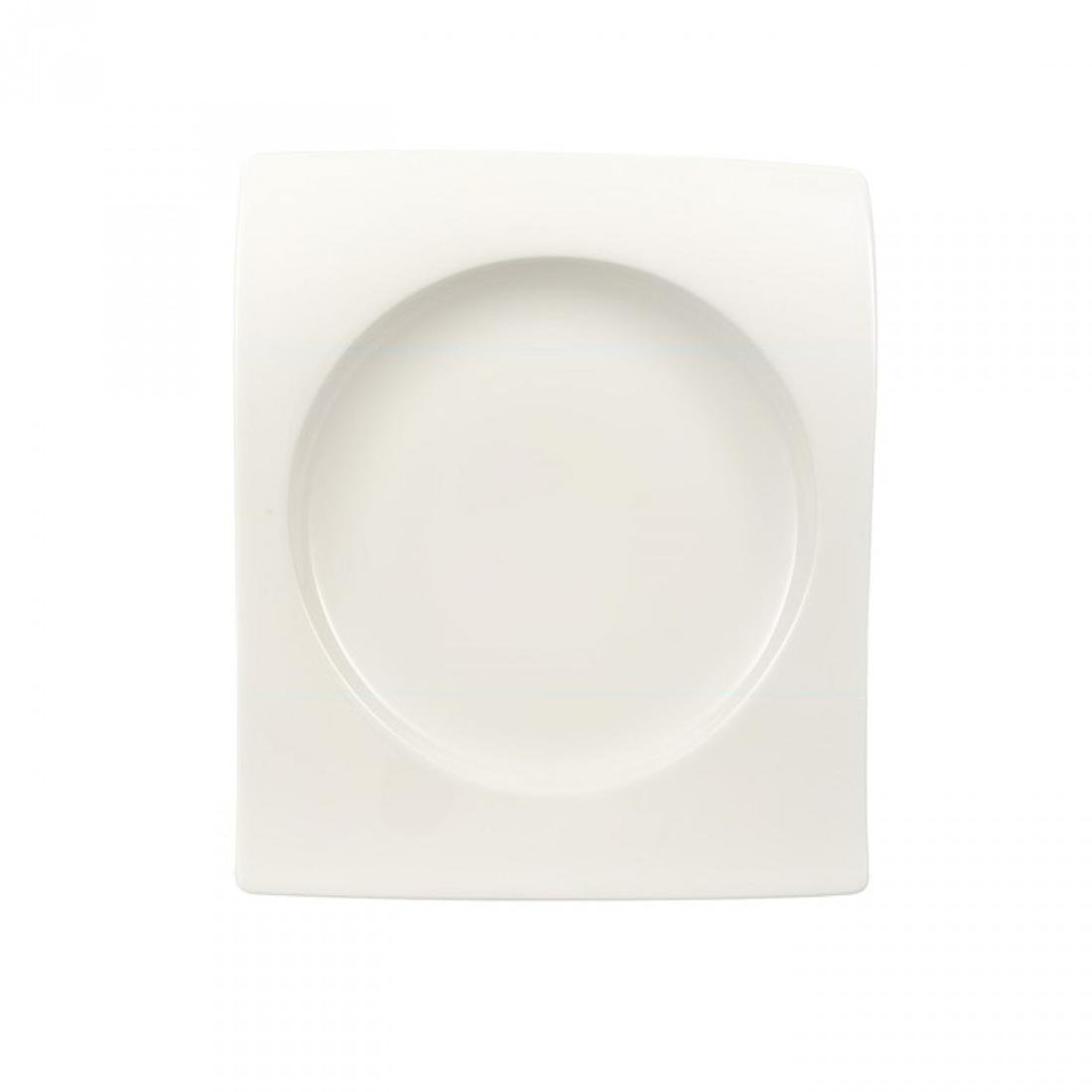 Villeroy & Boch Talerz sałatkowy VILLEROY&BOCH NewWave, biały, 24x22 cm
