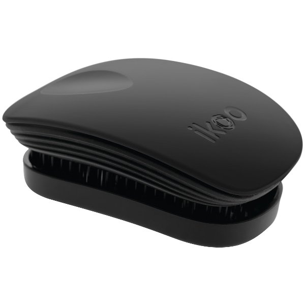 Ikoo Ikoo Classic Pocket szczotka do włosów 1 szt dla kobiet Black