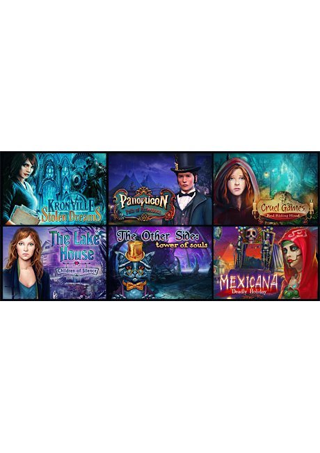 Hidden Object 6-in-1 bundle