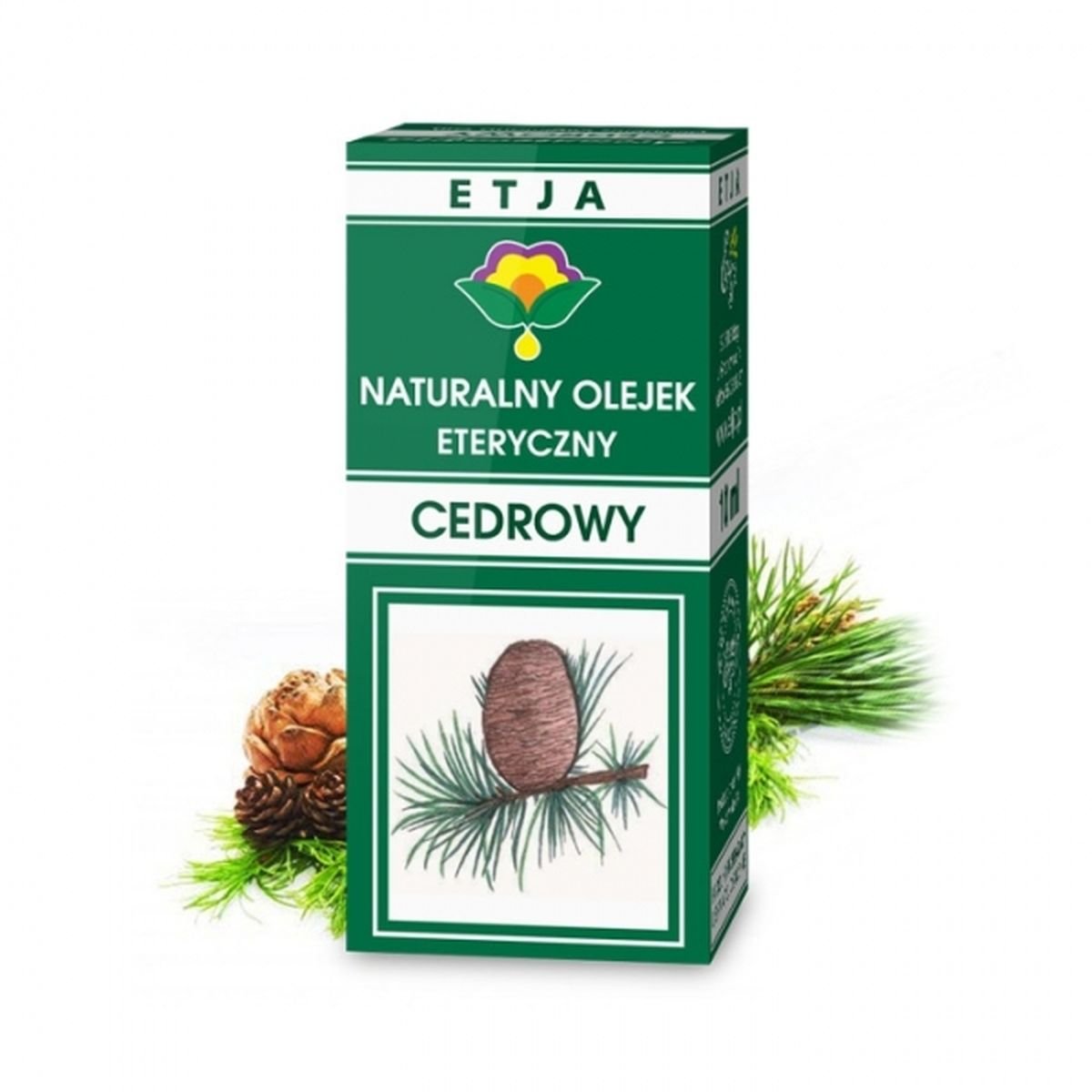 Etja Etja, olejek eteryczny cedrowy, 10 ml