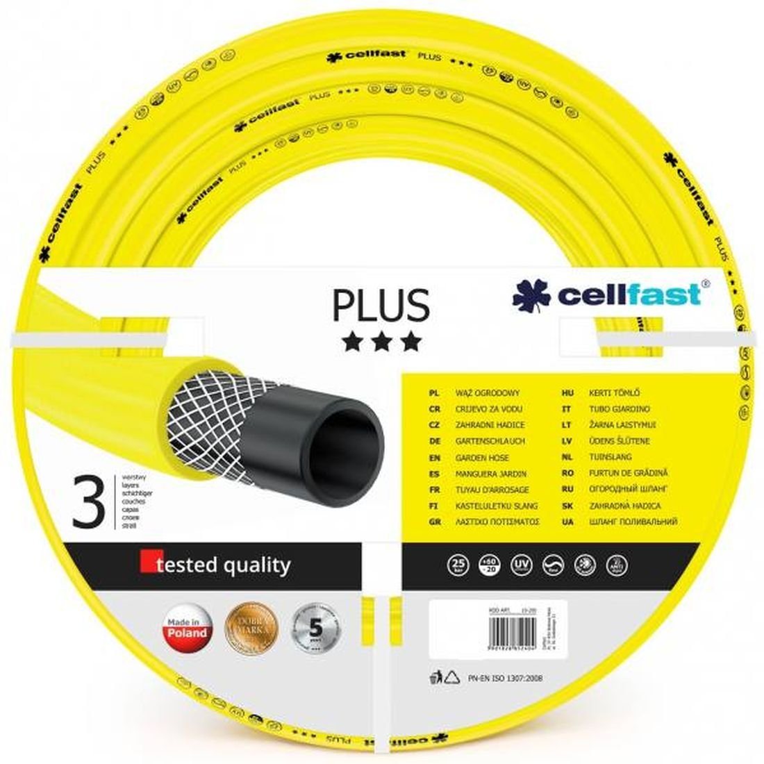 Cellfast Wąż ogrodowy plus fi 1