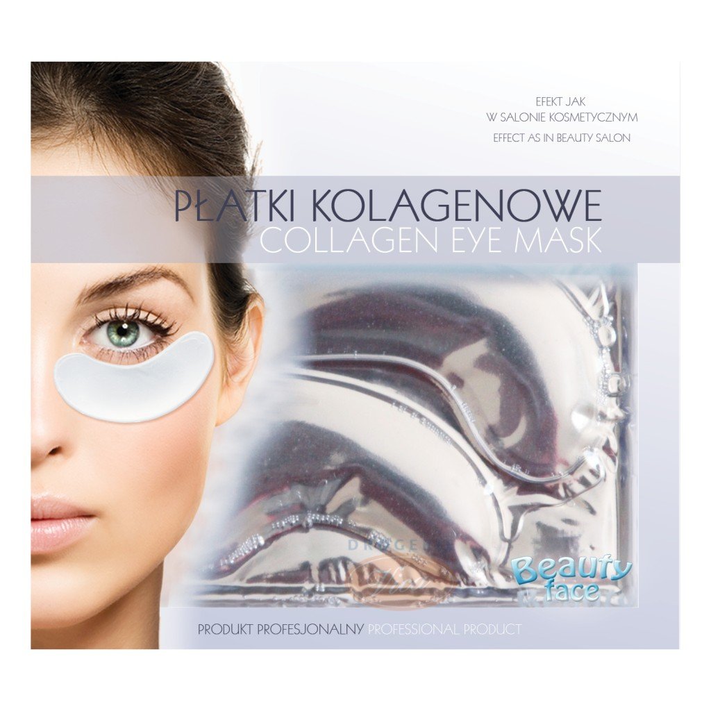 BeautyFace WYGŁADZAJĄCE KOLAGENOWE PŁATKI POD OCZY PRZECIW CIENIOM I OPUCHLIŹNIE 5902596328641