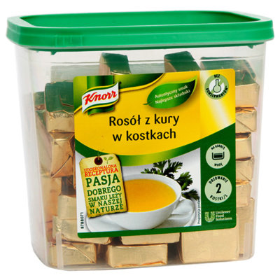 Unilever Knorr, Rosół z kury w kostkach, 700 g