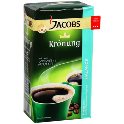 Jacobs Mondelez Kawa mielona Kronung, Balance, 500 g