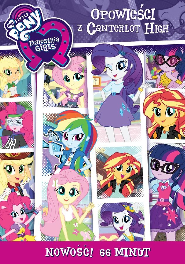 My Little Pony Equestria Girls Opowieści z Canterlot High DVD