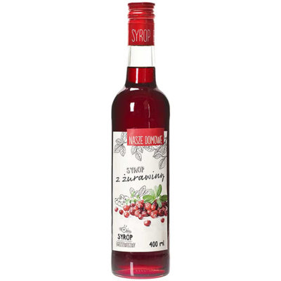 Premium Rosa Syrop z żurawiny 400 ml () 132212