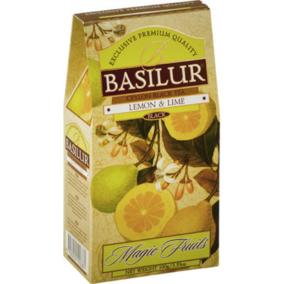 Herbata Magic Fruits cytryna i limonka stożek 100 g BASILUR