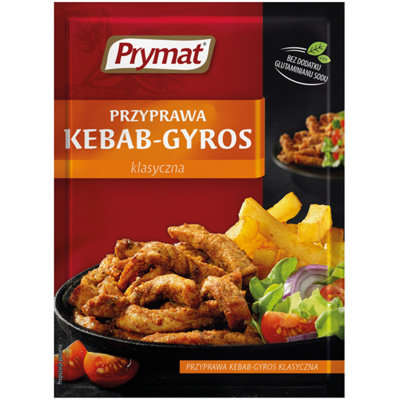 Prymat PRZYPRAWA KEBAB-GYROS 30G 44598399