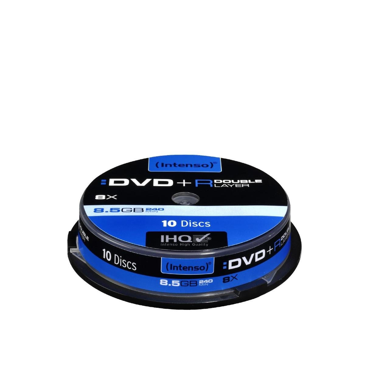 Intenso DVD+R 8.5GB 8x DOUBLE LAYER 10 Szpula NDITVRPCC030