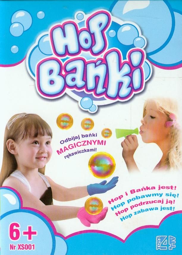 klocki-blocki ZESTAW HOP BAŃKI + MAGICZNE RĘKAWICZKI