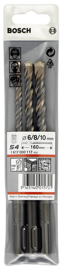 Bosch 9-elementowy zestaw wierteł SDS+