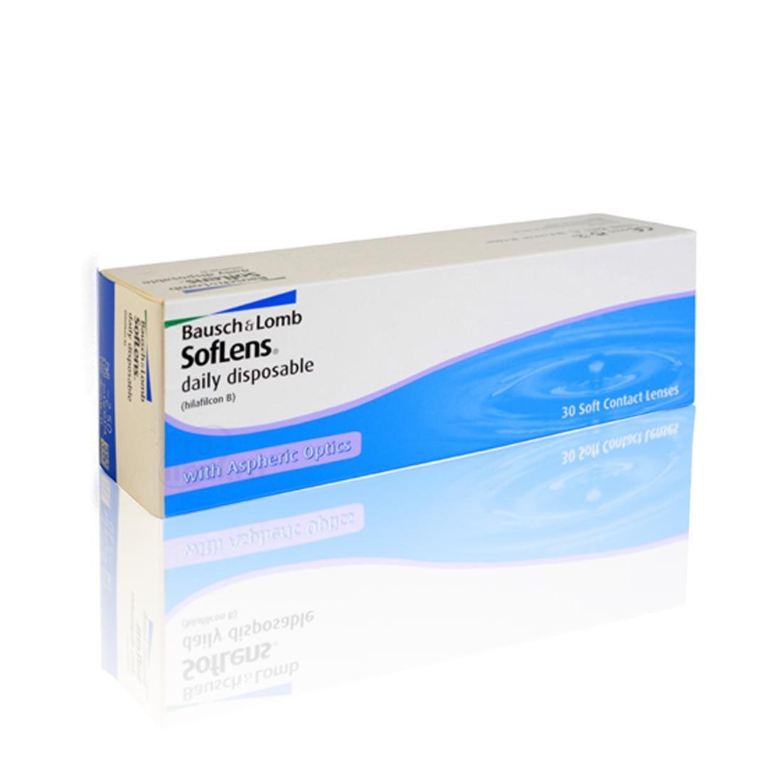 Bausch & Lomb SofLens daily disposable 30 szt. Soczewki jednodniowe (6.25 dpt & BC 8.6)