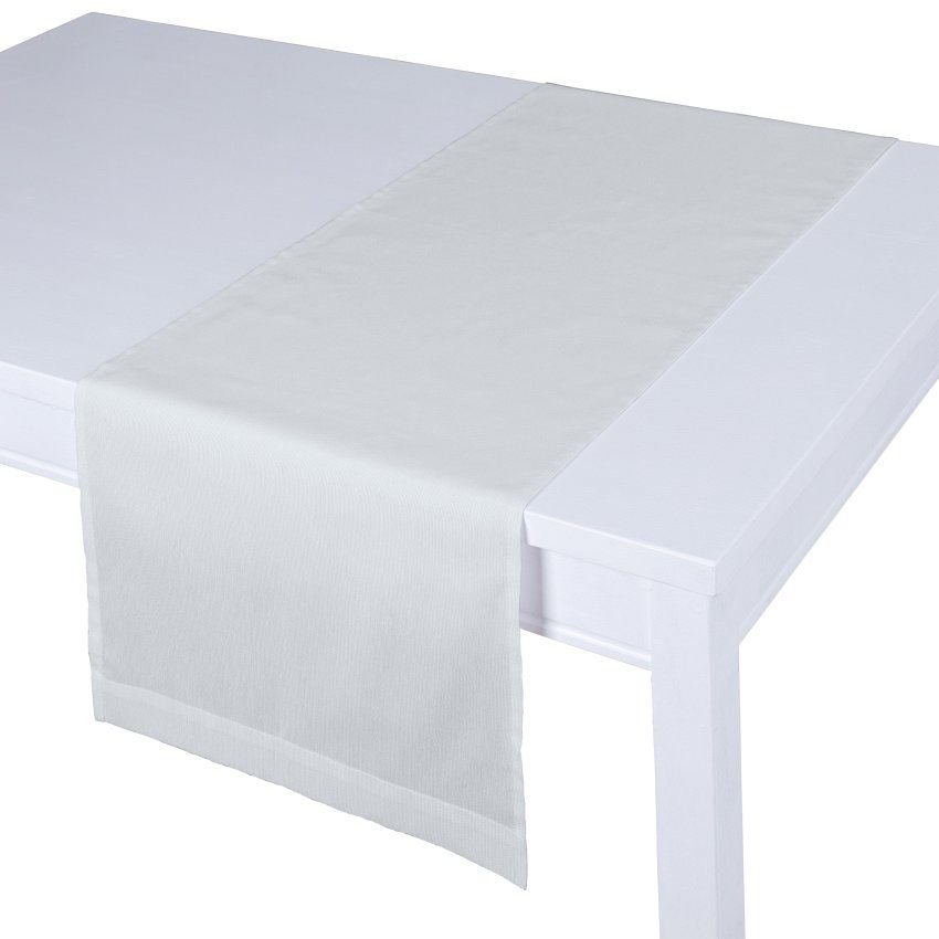 Bieżnik prostokątny Cotton Panama, biały, 40x130 cm