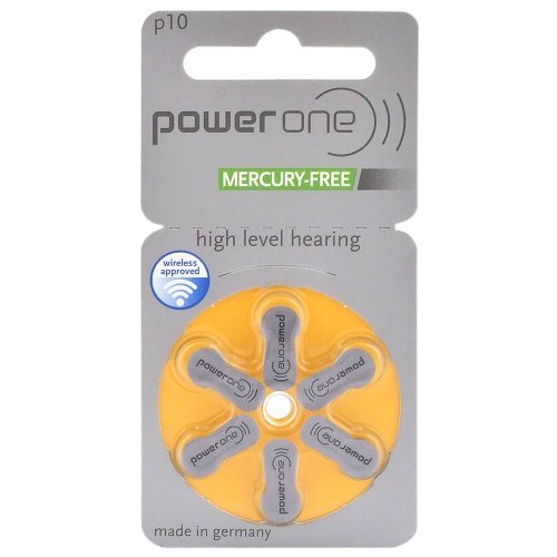 Bateria do aparatu słuchowego VARTA Power One P10 MF, 100 mAh, 1.45 V, 6 szt.