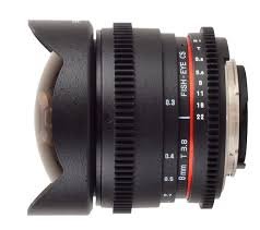Samyang 8mm f/3.8  V-DSLR UMC CS II Nikon
