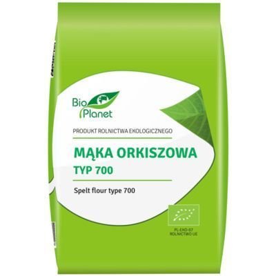 BIO Planet SERIA MĄKI I SKROBIE mąka orkiszowa typ 700 bio 1 kg