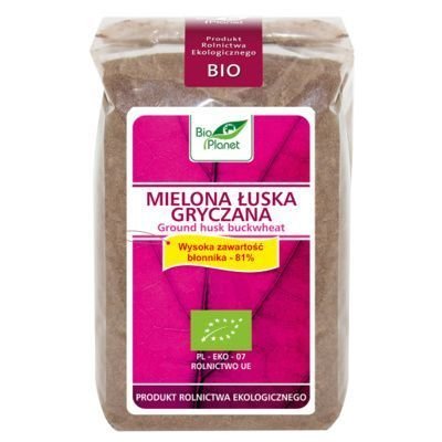 Bio Planet mielona łuska gryczana bio 400G 5907814665799