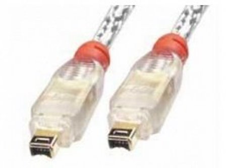 Kabel FireWire 4-pin LINDY Gold, 10 m