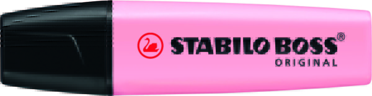 Stabilo Zakreślacz BOSS pastelowy różowy