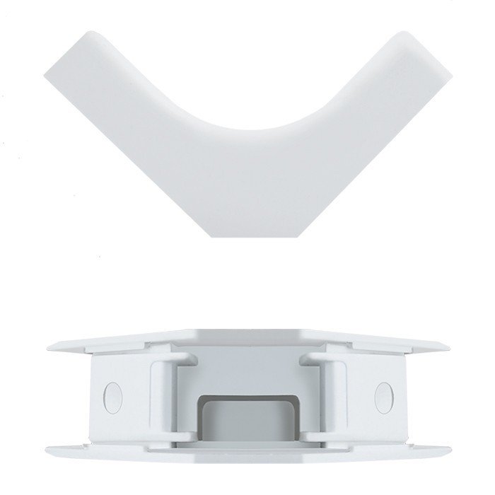 Qoltec Qoltec Narożnik wewnętrzny biały 54225