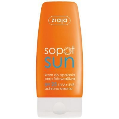 Ziaja Sopot Sun Krem do opalania cera fotowrażliwa SPF25+ 60ml