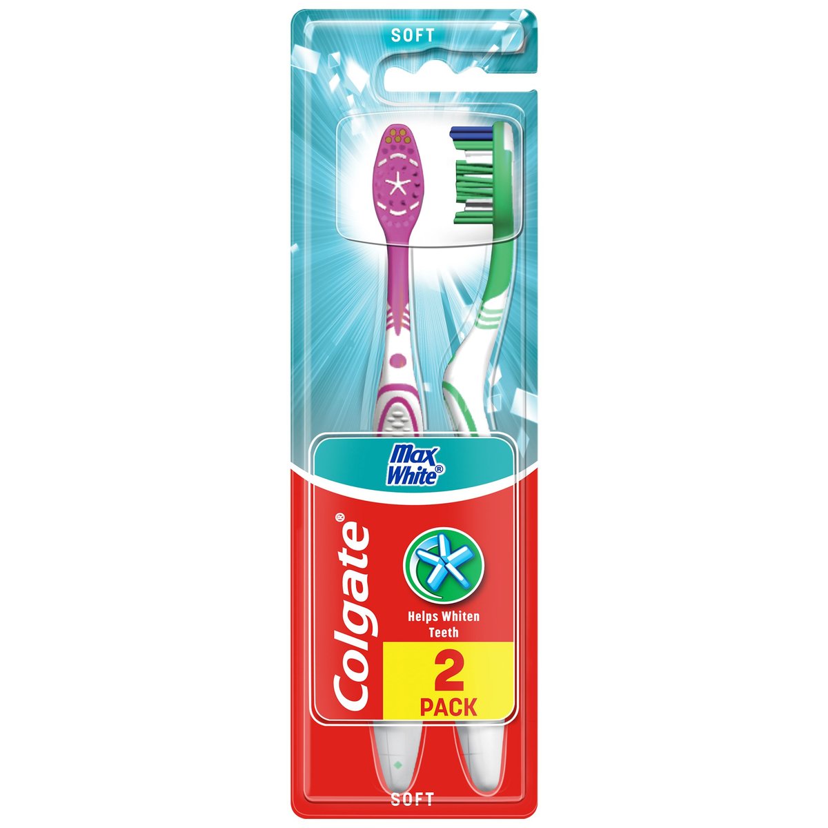 Colgate SZCZOTECZKA MAX WHITE MIĘKKA 254483