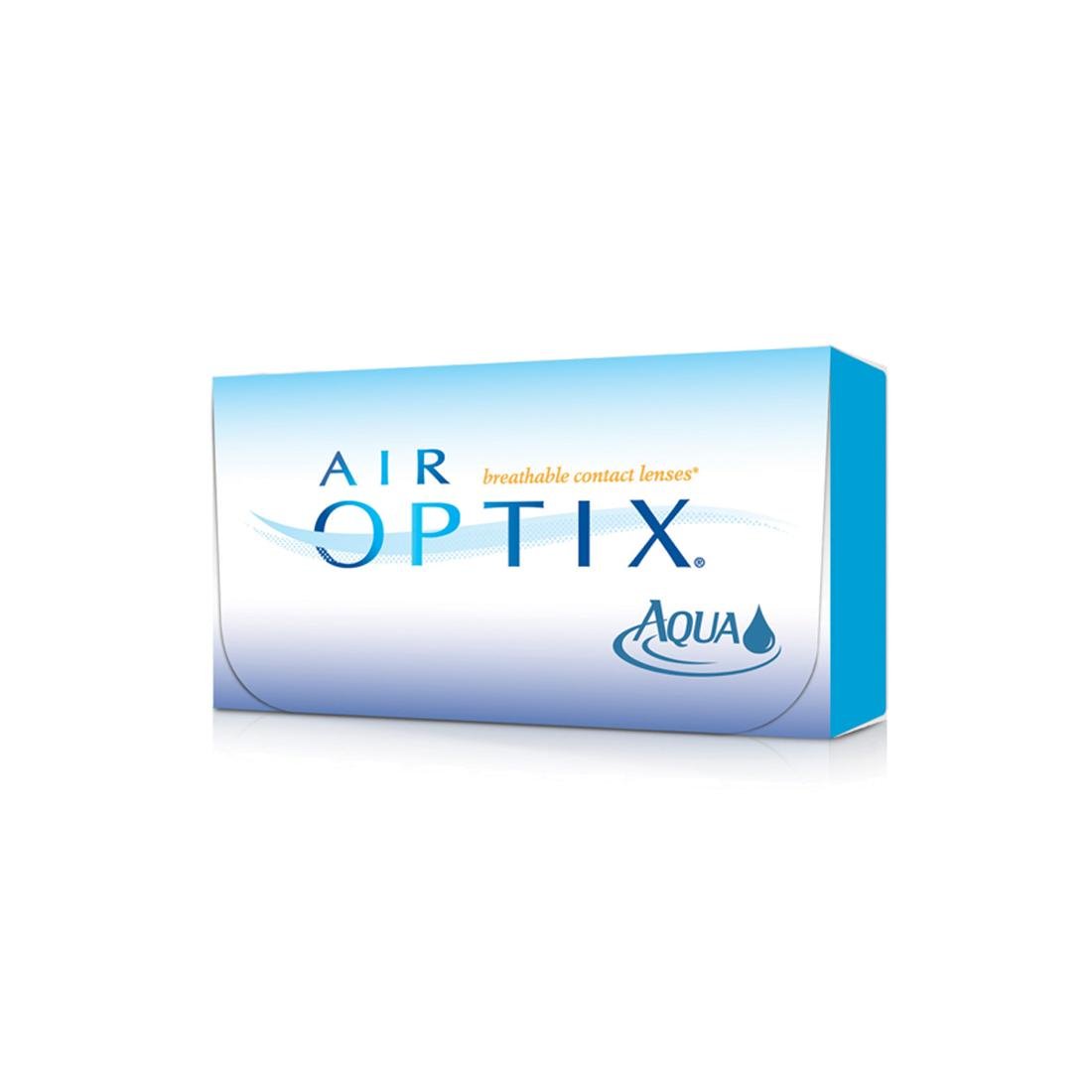 Air Optix, Aqua, Soczewki miesięczne +0.75 krzywizna 8,6 6 szt.