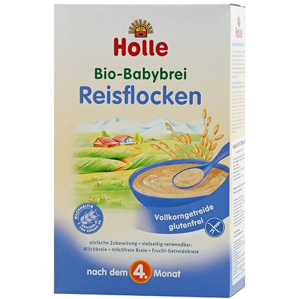 Holle Kaszka z płatków ryżowych pełnoziarnista bio -