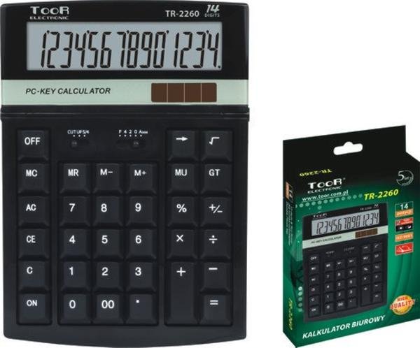 Grand  Kalkulator biurowy 14-pozycyjny TOOR