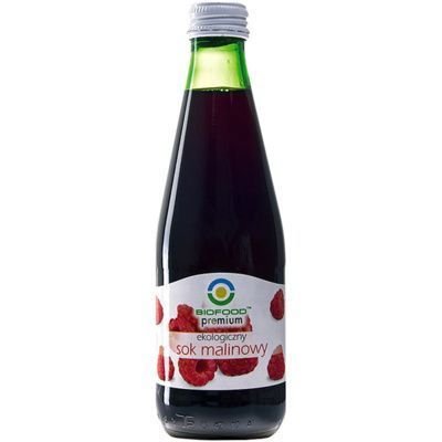 Biofood Sok ekologiczny malinowy BIO - Biofood - 300ml 03009