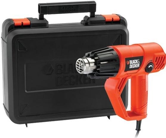 Black&Decker Black and Decker kx2001 K-QS za pomocą pistoletu na gorące powietrze, 2000 W, 230 V, z walizka podręczna