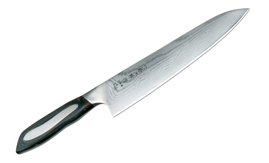 Tojiro Nóż szefa kuchni, czarno-srebrna rączka Flash 24 cm