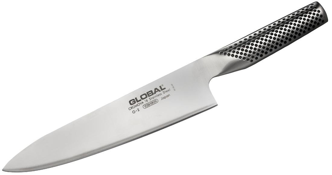 Global Nóż pojedynczy szefa G-2 20 cm