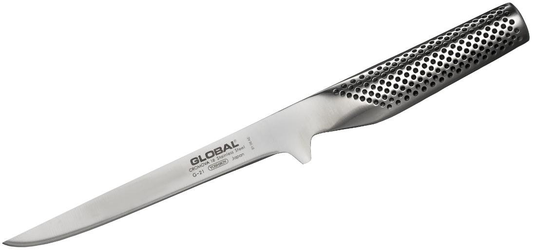 Global Nóż pojedynczy do wykrawania G-21 16 cm