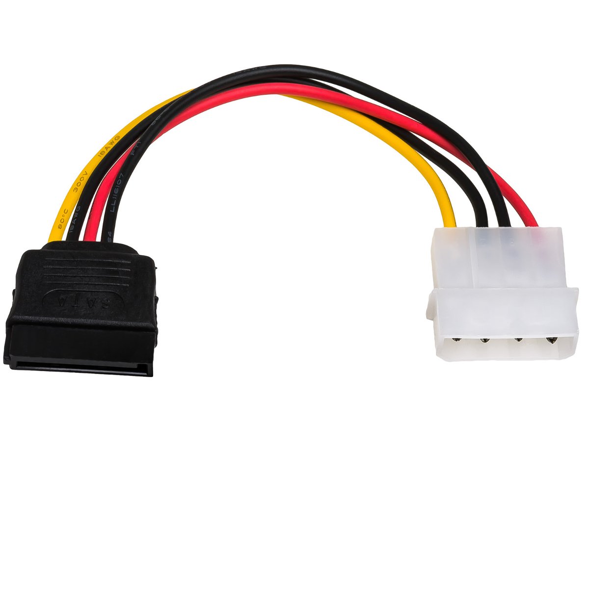 Molex Kabel zasilający Akyga AK-CA-17 ( SATA F-M PVC 0,15m ) KABAKGZAW0010 [5273306]