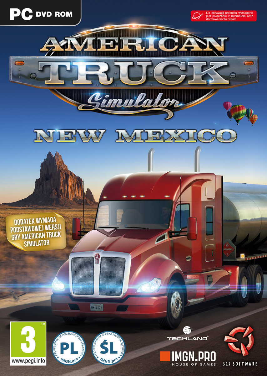 American Truck Simulator New Mexico GRA PC