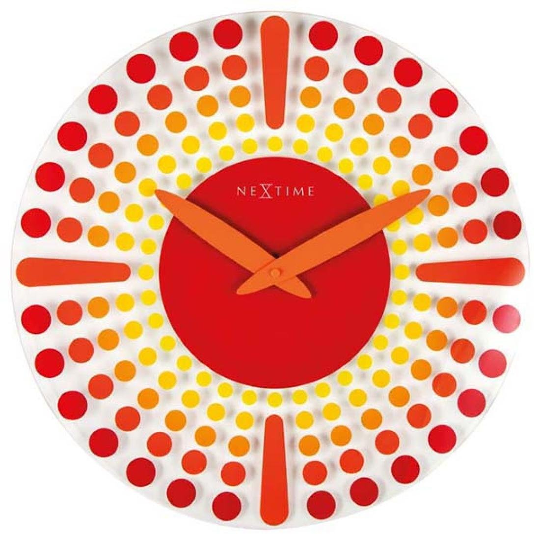 Nextime Zegar ścienny Dreamtime, czerwony