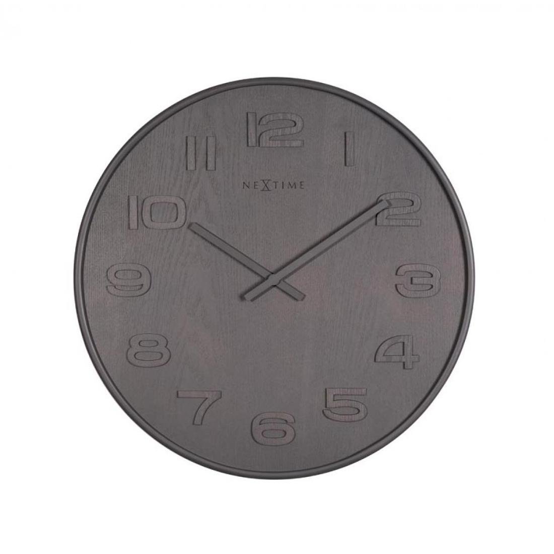 NexTime NeXtime Wood Wood nośnik Zegar ścienny z drewna 1 x 1 x 3 cm Nex012887