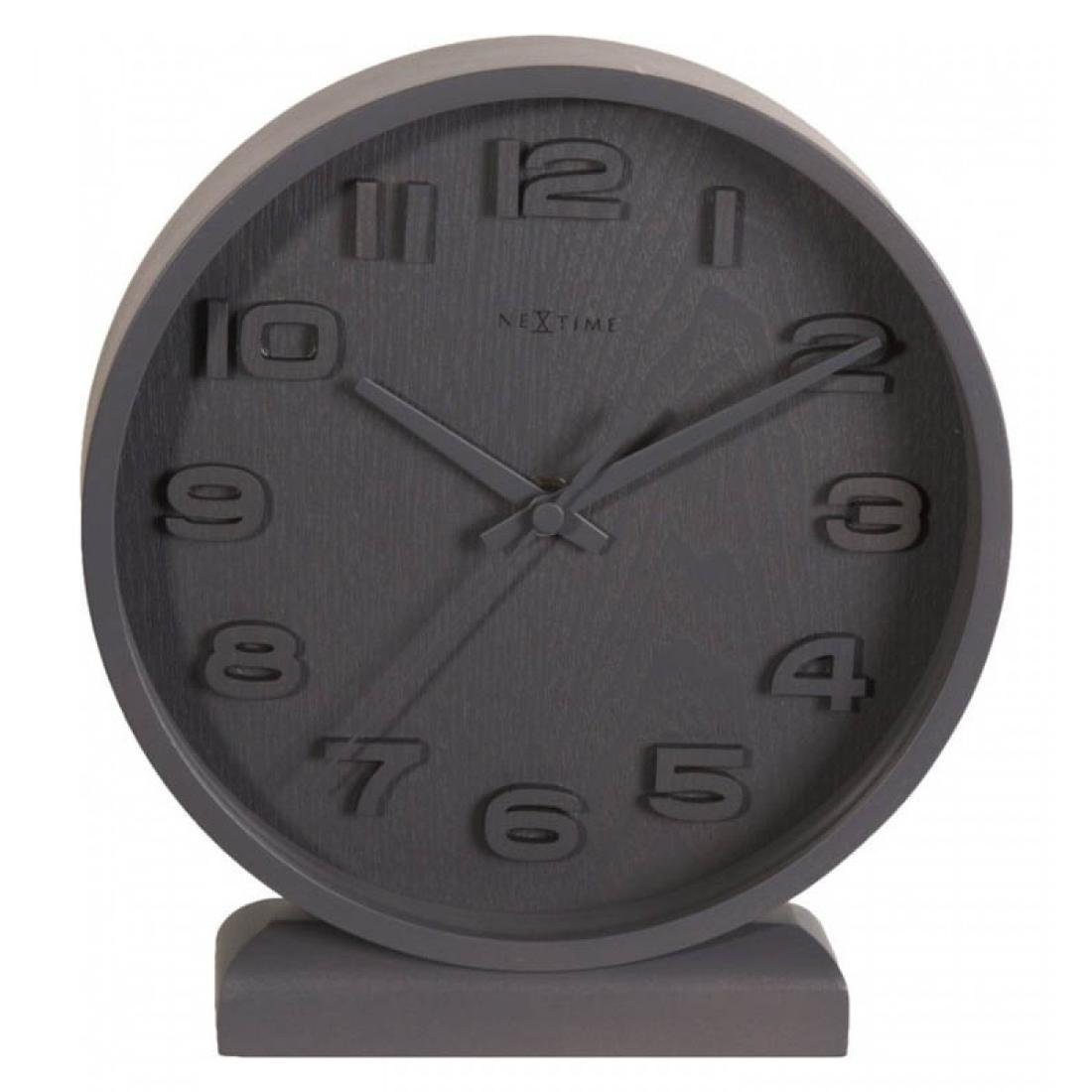 Nextime Zegar Wood Wood Small, szary