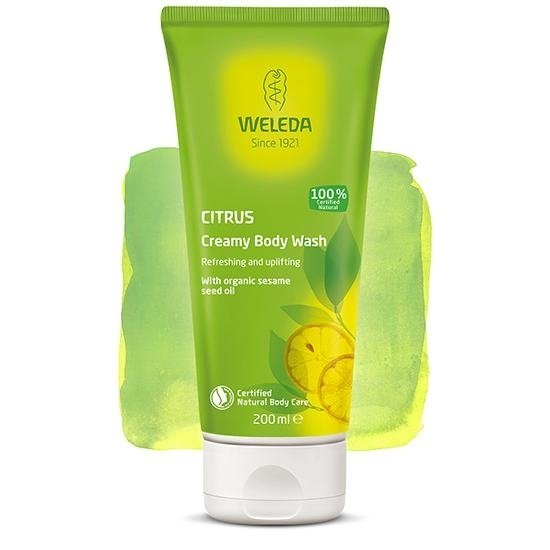 Weleda Citrus Creamy Body Wash cytrusowy kremowy płyn do mycia ciała 200ml 47239-uniw